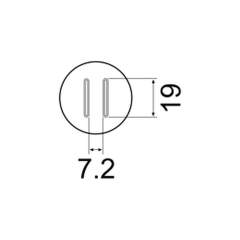 Hakko A1134. Soldering tip SOP Size 7.5 x 18Vacuum function inoperative nozzle