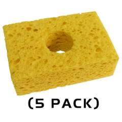 Thermaltronics SPG-5. Schwamm gelb, 5er Pack